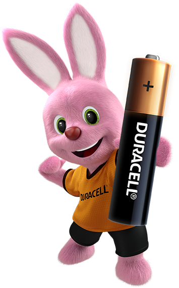 Duracell Bunny introduces Alkaline AA size Battery