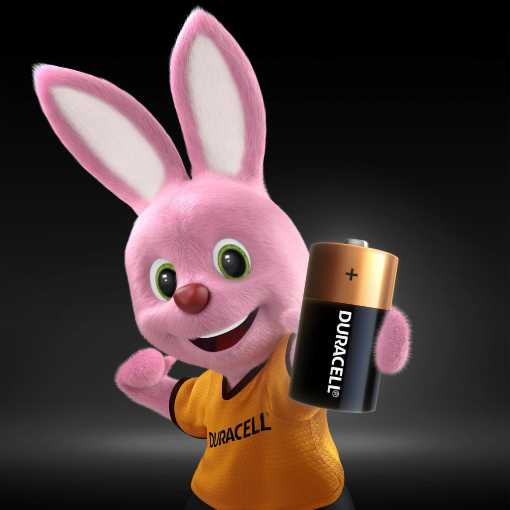 Duracell Bunny introduces Alkaline C Battery
