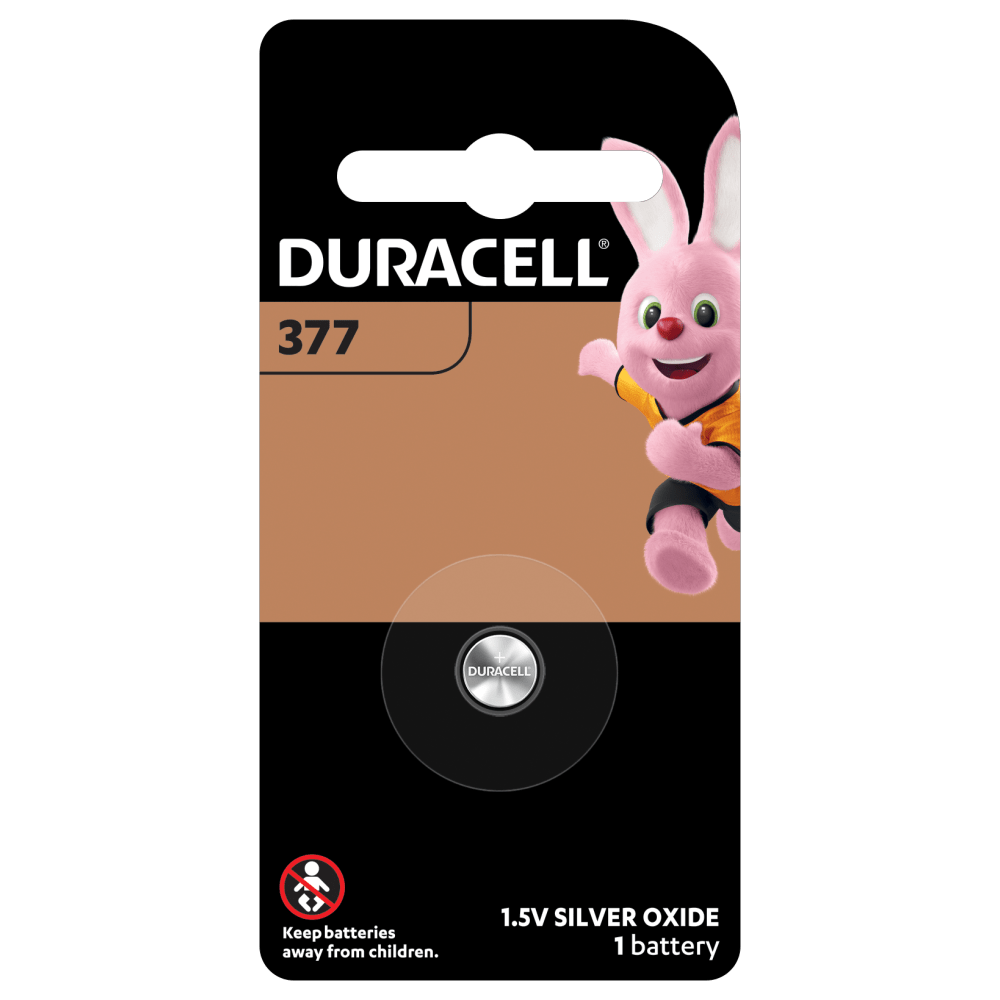 Duracell Specialty Silver Oxide 377/376 Coin Battery