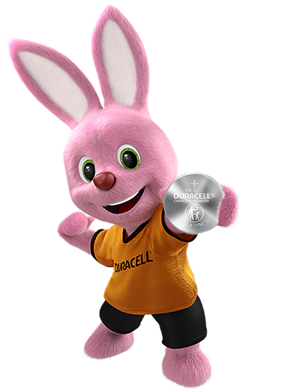 Duracell Bunny introducing Lithium Coin Battery